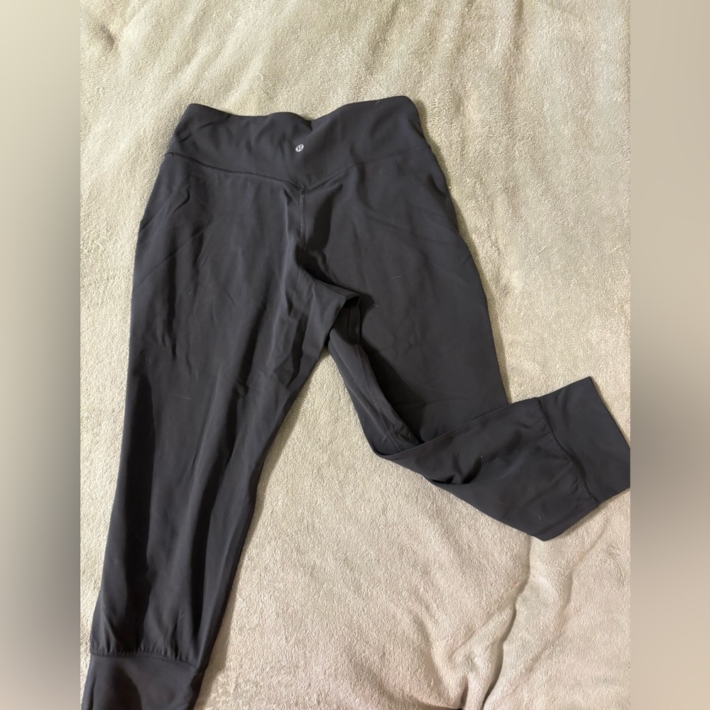 Lululemon Dark Gray Cropped Joggers - Picture 3 of 3